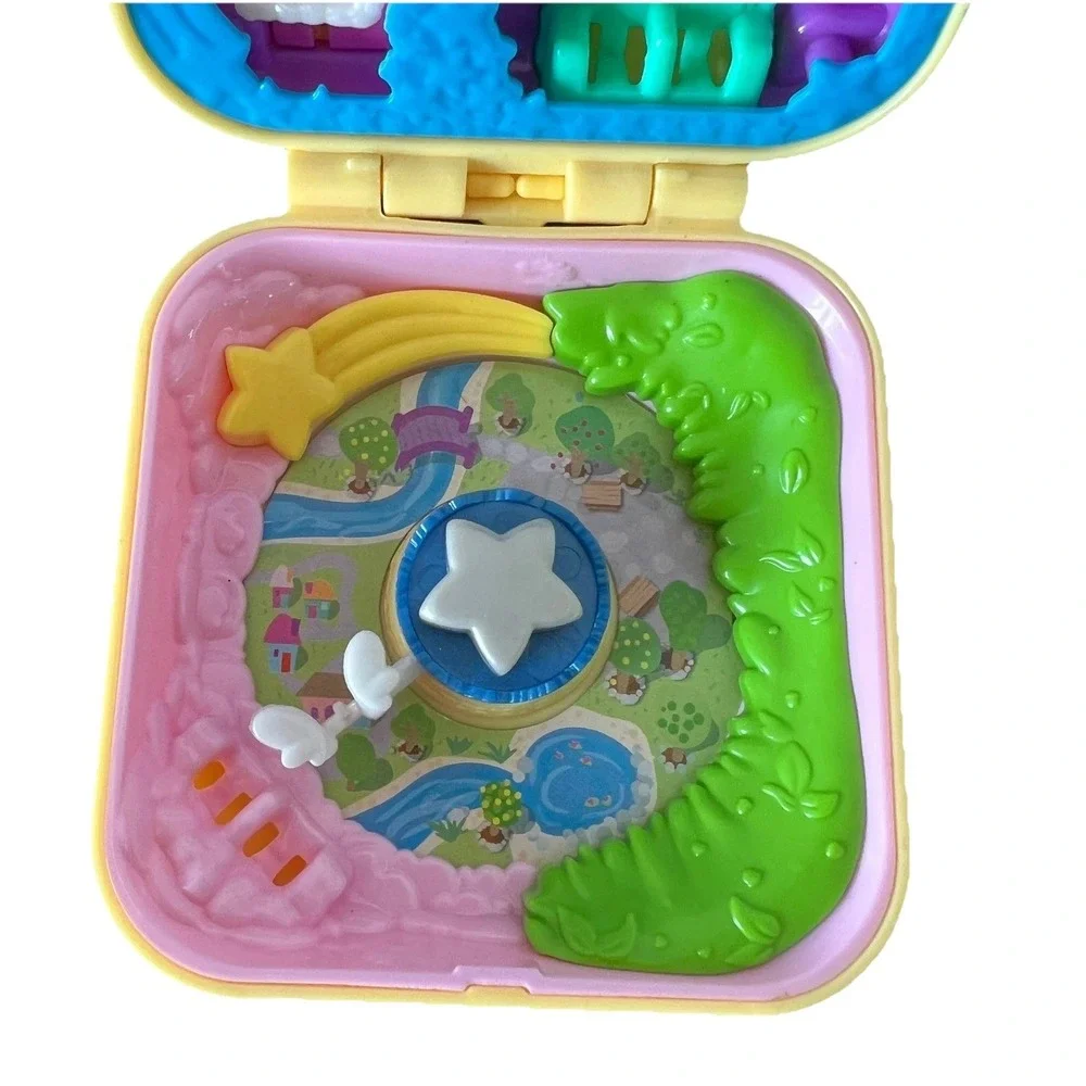 Polly Pocket Magical Starry Dream Castle Playset Mattel GDK78 Yellow Blue